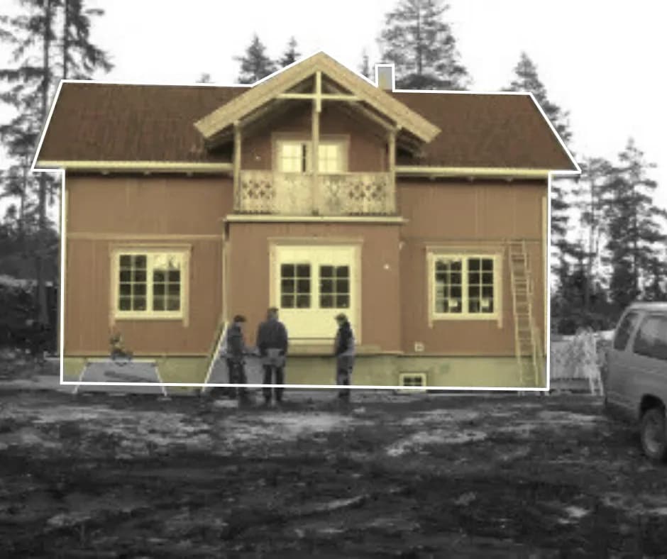 Foto fra referanseprosjektet Enebolig – Askeladdveien, Frogner (2008)