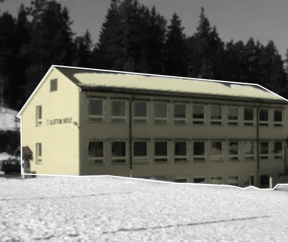 Foto fra referanseprosjektet Slattum Skole – Nittedal (1998)