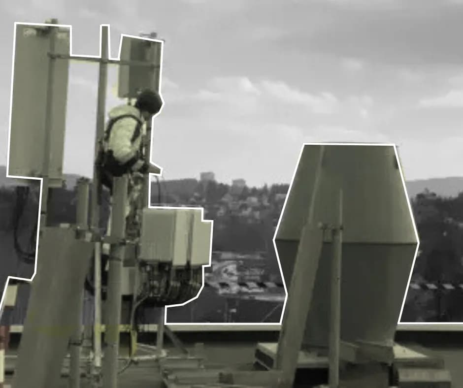 Foto fra referanseprosjektet 5G-installasjoner – UBConnect / Telenor (2022)